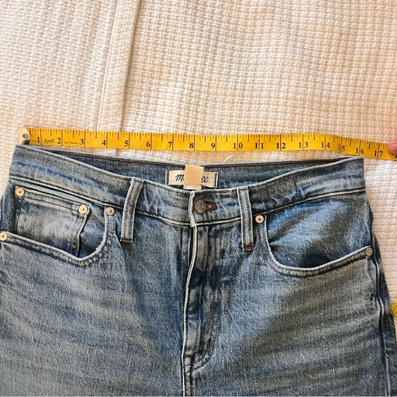 MADEWELL The High-Rise Slim Boy‎ Jean Size 28P - Picture 10 of 12